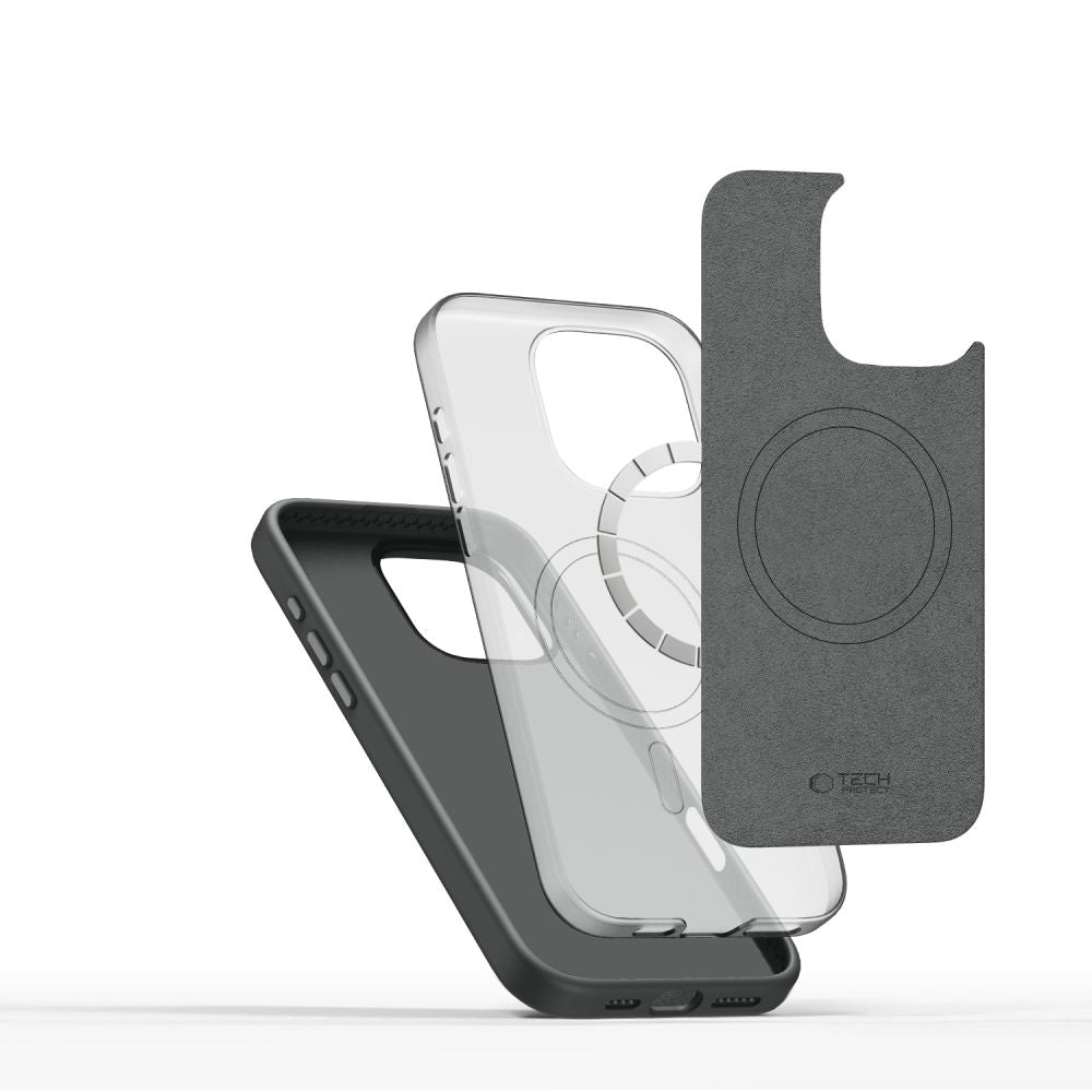 COUVERTURE TECH-PROTECT SILICONE PURE MAGSAFE IPHONE 16 PRO ARGILE