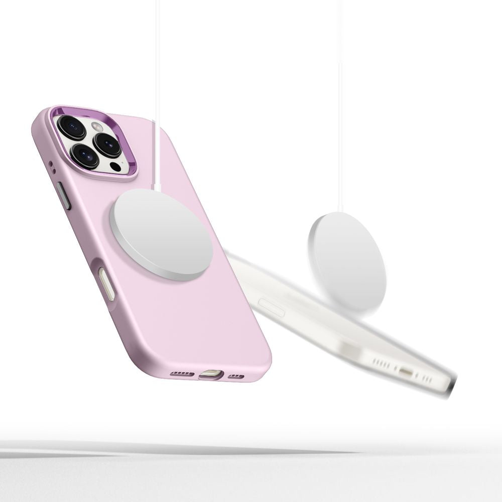 COUVERTURE TECH-PROTECT SILICONE PURE MAGSAFE IPHONE 16 PRO MAX PERLE ROSE