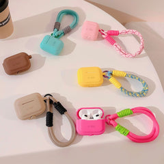 COQUE TECH-PROTECT EN SILICONE POUR APPLE AIRPODS PRO 1 / 2 MARRON CHOCOLAT