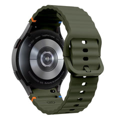 TECH-PROTECT SILICONE SPORT SAMSUNG GALAXY WATCH 4 / 5 / 5 PRO / 6 / 7 / FE VERT ARMÉE