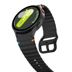 TECH-PROTECT SILICONE SPORT SAMSUNG GALAXY WATCH 4 / 5 / 5 PRO / 6 / 7 / FE NOIR