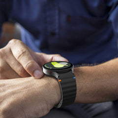 TECH-PROTECT SILICONE SPORT SAMSUNG GALAXY WATCH 4 / 5 / 5 PRO / 6 / 7 / FE NOIR