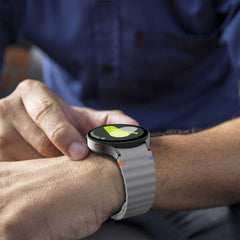 TECH-PROTECT SILICONE SPORT SAMSUNG GALAXY WATCH 4 / 5 / 5 PRO / 6 / 7 / FE CRAYON GRIS