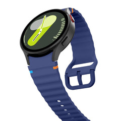 TECH-PROTECT SILICONE SPORT SAMSUNG GALAXY WATCH 4 / 5 / 5 PRO / 6 / 7 / FE BLEU MARINE