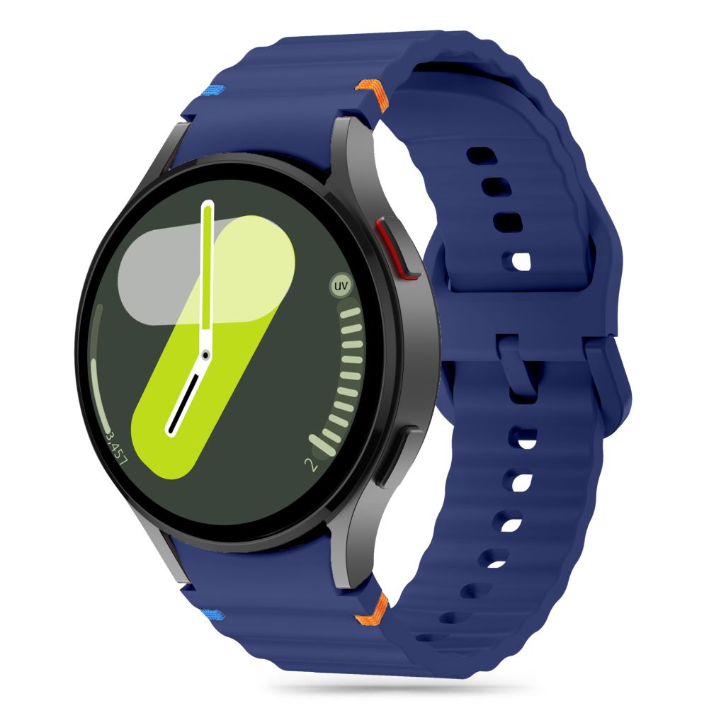 TECH-PROTECT SILICONE SPORT SAMSUNG GALAXY WATCH 4 / 5 / 5 PRO / 6 / 7 / FE BLEU MARINE