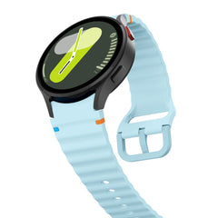 TECH-PROTECT SILICONE SPORT SAMSUNG GALAXY WATCH 4 / 5 / 5 PRO / 6 / 7 / FE BLEU CIEL