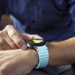 TECH-PROTECT SILICONE SPORT SAMSUNG GALAXY WATCH 4 / 5 / 5 PRO / 6 / 7 / FE BLEU CIEL