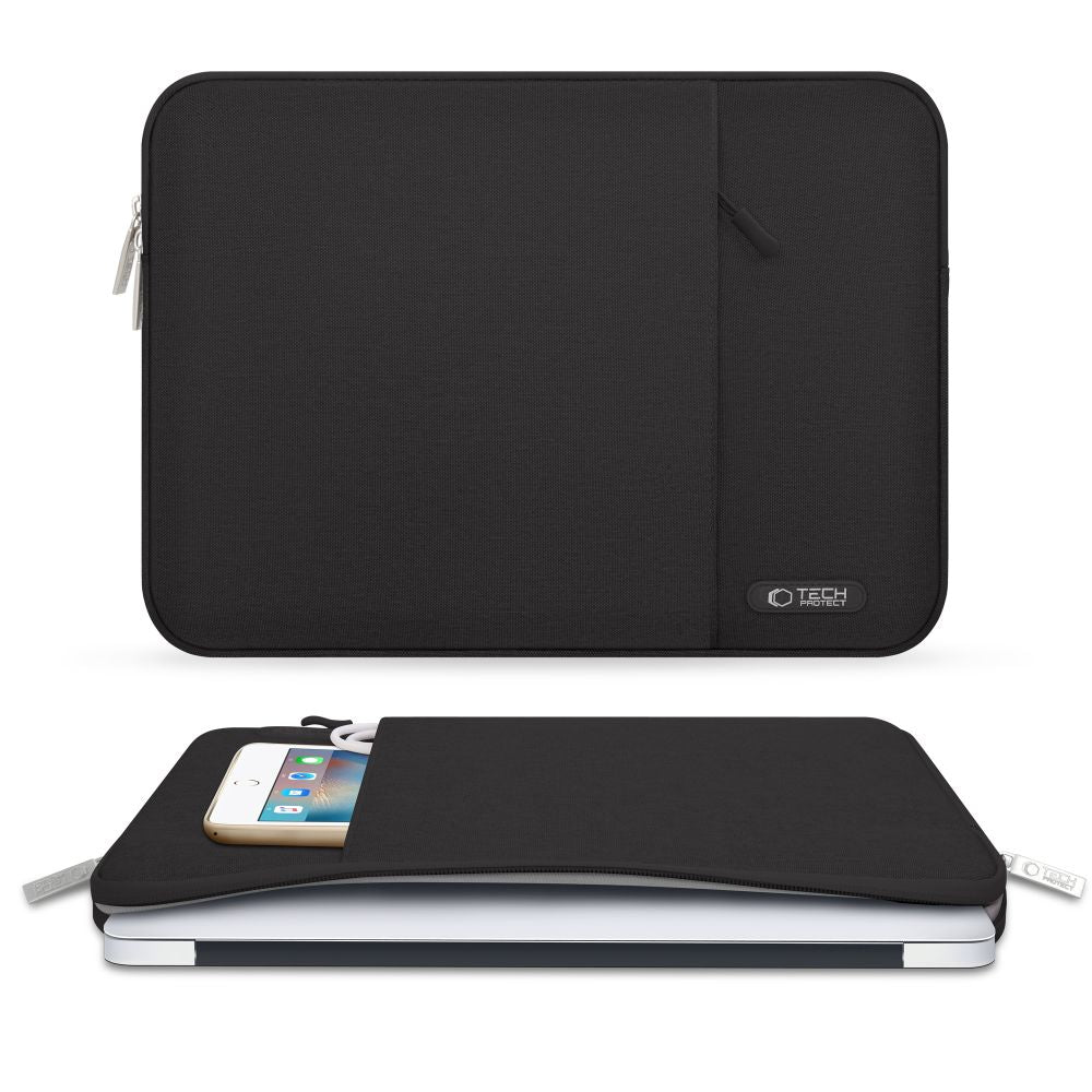 TECH-PROTECT MANCHES POUR ORDINATEUR PORTABLE 13-14 NOIR