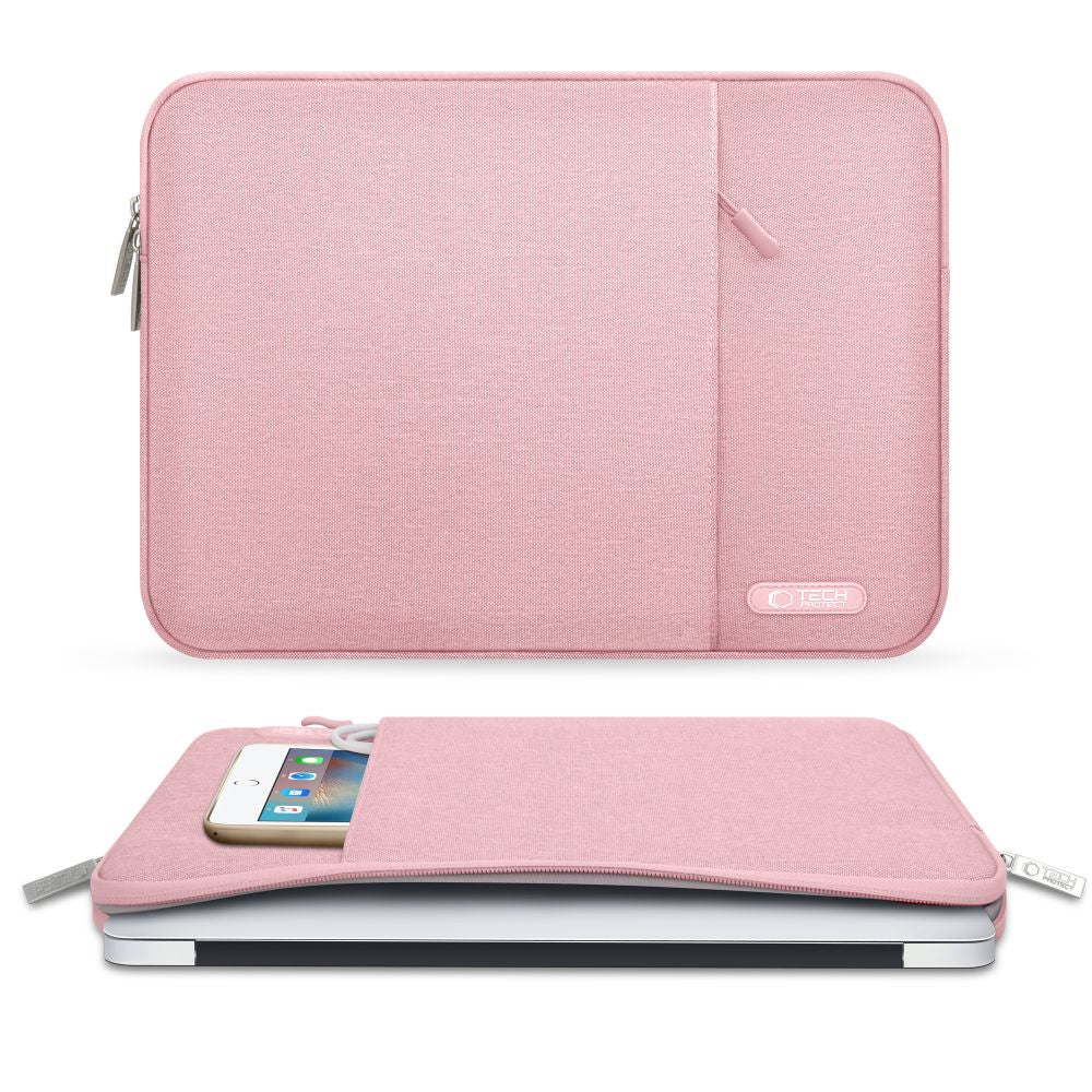 TECH-PROTECT MANCHES POUR ORDINATEUR PORTABLE 13-14 ROSE POUSSIÉREUX