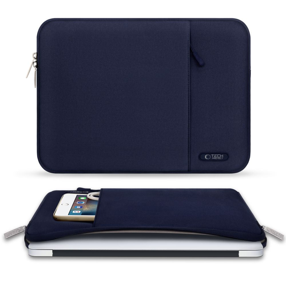 TECH-PROTECT MANCHES POUR ORDINATEUR PORTABLE 13-14 BLEU MARINE