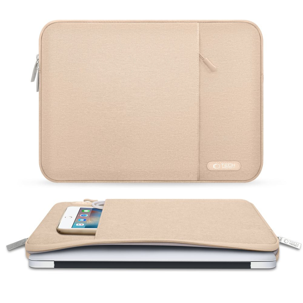 TECH-PROTECT SLEEVES POUR ORDINATEUR PORTABLE 15-16 CAFFE LATTE