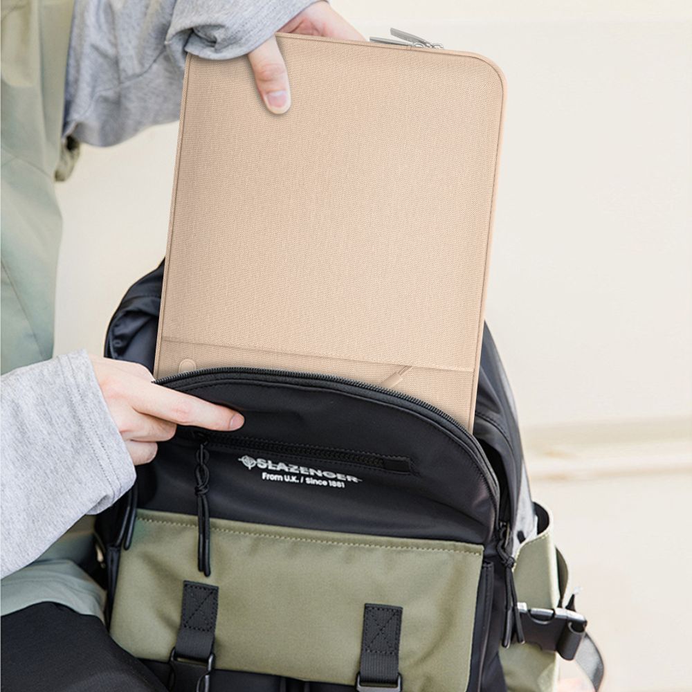 TECH-PROTECT SLEEVES POUR ORDINATEUR PORTABLE 15-16 CAFFE LATTE