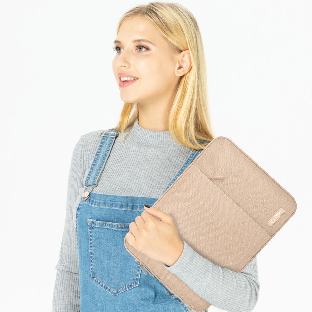 TECH-PROTECT SLEEVES POUR ORDINATEUR PORTABLE 15-16 CAFFE LATTE