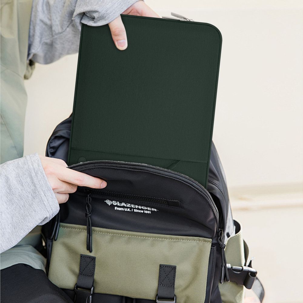 SAC À DOS TECH-PROTECT SLEEVY POUR MACBOOK 15-16 VERT MINUIT