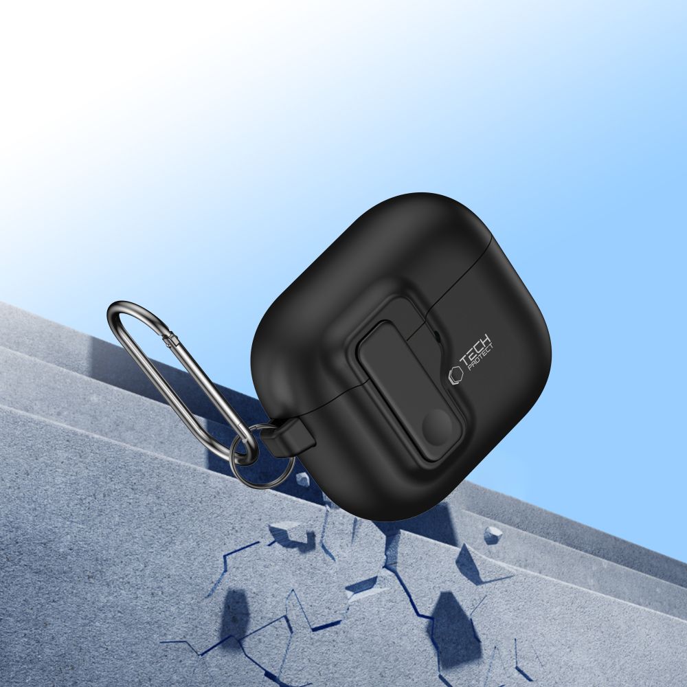 COQUE TECH-PROTECT SLIM HOOK APPLE AIRPODS 4 NOIRE