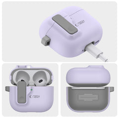COQUE TECH-PROTECT SLIM HOOK APPLE AIRPODS 4 LAVANDE