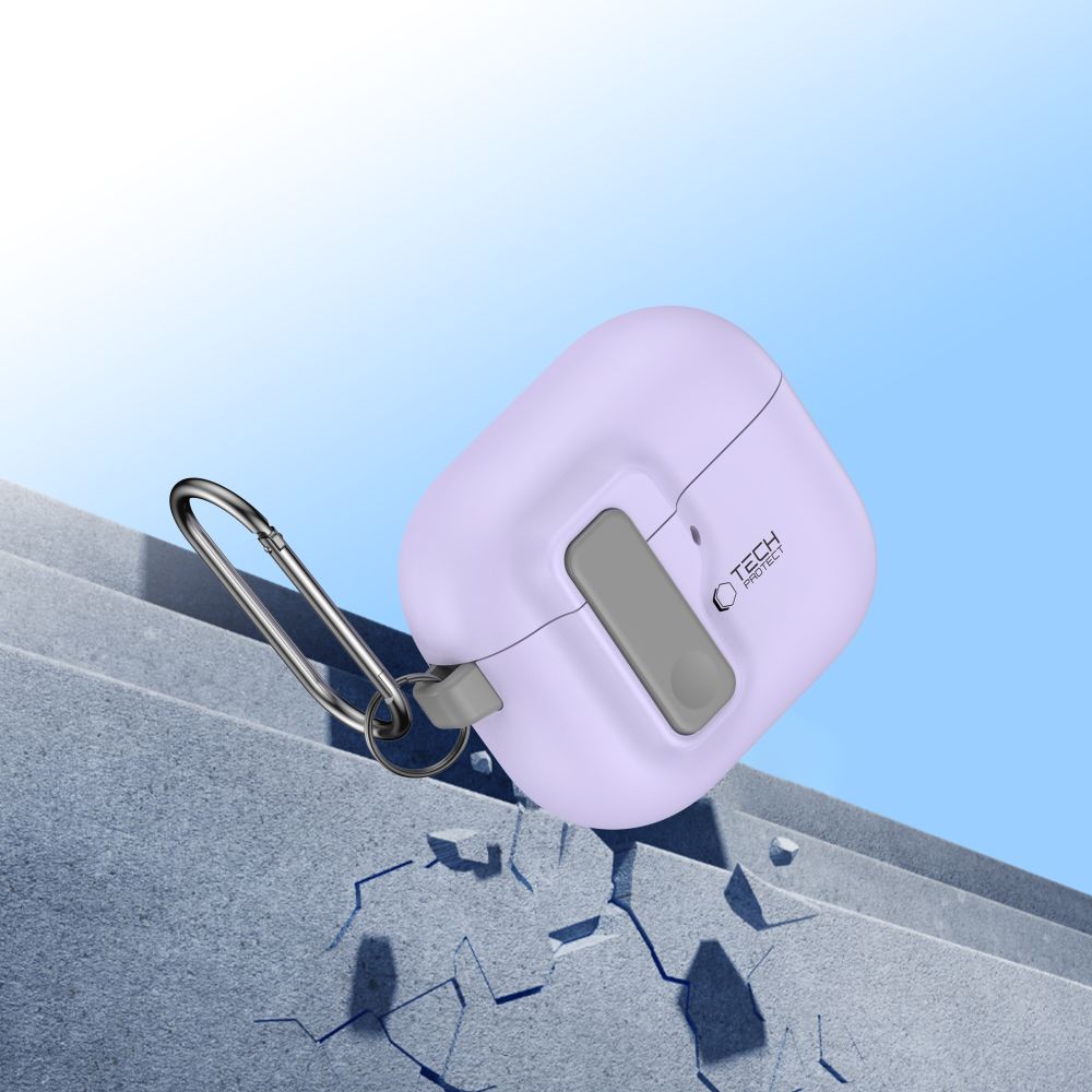 COQUE TECH-PROTECT SLIM HOOK APPLE AIRPODS 4 LAVANDE