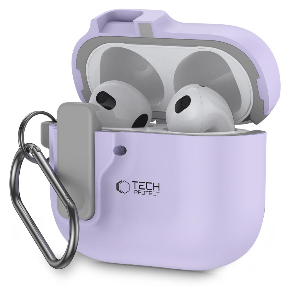 COQUE TECH-PROTECT SLIM HOOK APPLE AIRPODS 4 LAVANDE