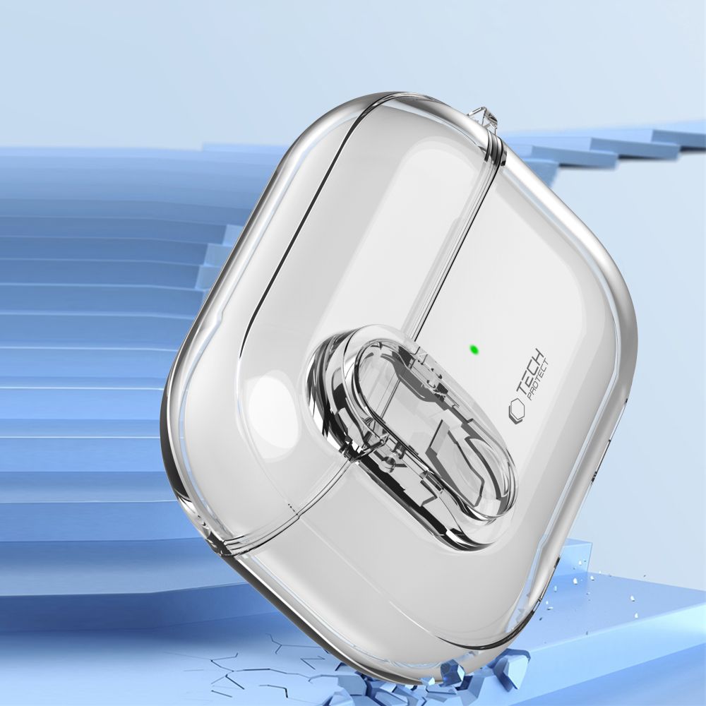 TECH-PROTECT SLIM HOOK APPLE AIRPODS PRO 1 / 2 TRANSPARENT