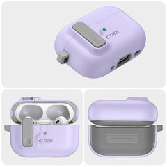 COQUE TECH-PROTECT SLIM HOOK APPLE AIRPODS PRO 1 / 2 LAVANDE
