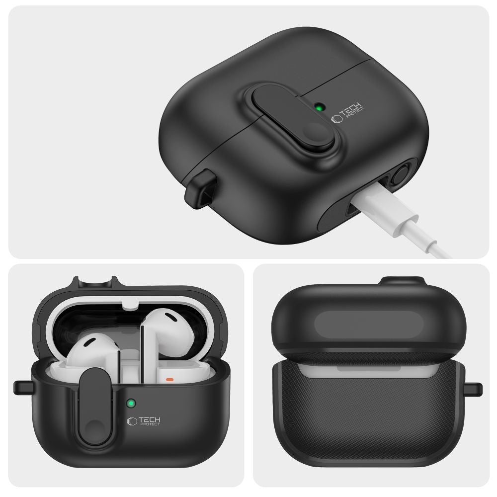 TECH-PROTECT SLIM HOOK SAMSUNG GALAXY BUDS 3 / 3 PRO NOIR