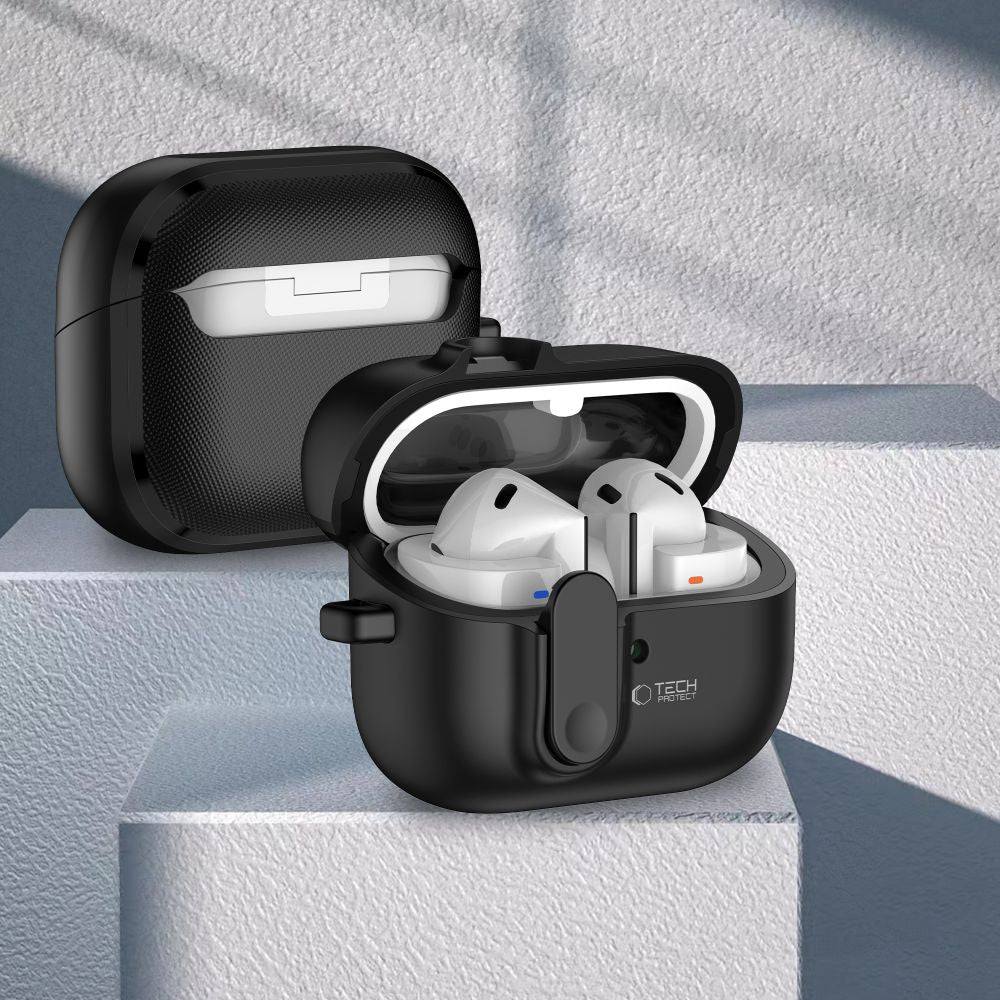 TECH-PROTECT SLIM HOOK SAMSUNG GALAXY BUDS 3 / 3 PRO NOIR