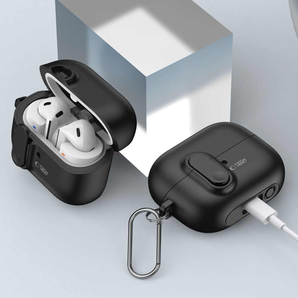 TECH-PROTECT SLIM HOOK SAMSUNG GALAXY BUDS 3 / 3 PRO NOIR