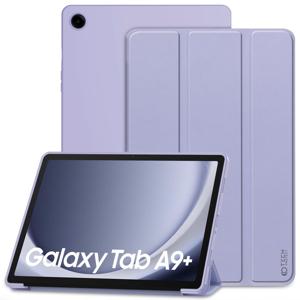 COUVERTURE / ÉTUI POUR SAMSUNG GALAXY TAB A9+ PLUS 11.0 X210 / X215 / X216 TECH-PROTECT SMARTCASE VIOLET