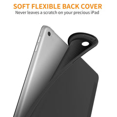 COUVERTURE / ÉTUI POUR IPAD 9.7 5 / 6 / 2017-2018 TECH-PROTECT SMARTCASE NOIR