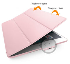 COUVERTURE / ÉTUI POUR IPAD 9.7 5 / 6 / 2017-2018 TECH-PROTECT SMARTCASE ROSE D'OR