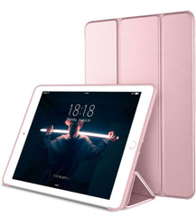 COUVERTURE / ÉTUI POUR IPAD 9.7 5 / 6 / 2017-2018 TECH-PROTECT SMARTCASE ROSE D'OR