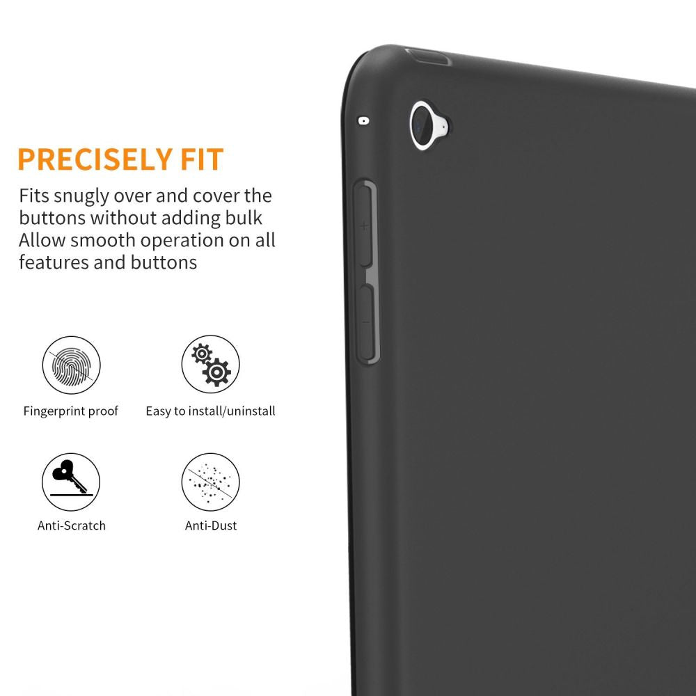 COUVERTURE / ÉTUI POUR IPAD AIR 9.7 2 / 2014 TECH-PROTECT SMARTCASE NOIR