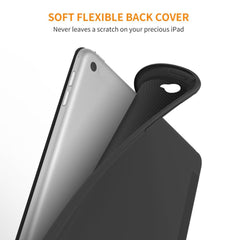 COUVERTURE / ÉTUI POUR IPAD AIR 9.7 2 / 2014 TECH-PROTECT SMARTCASE NOIR
