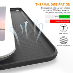 COUVERTURE / ÉTUI POUR IPAD AIR 9.7 2 / 2014 TECH-PROTECT SMARTCASE NOIR