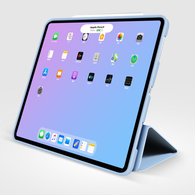 COUVERTURE / ÉTUI POUR IPAD AIR 10.9 4 / 5 / 2020-2022 / 11 6 / 2024 TECH-PROTECT SMARTCASE NOIR