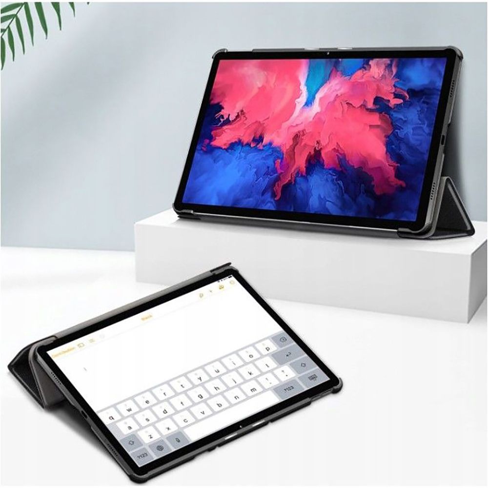 COUVERTURE / ÉTUI POUR LENOVO TAB P11 11,5 2ÈME GÉNÉRATION TB-350 TECH-PROTECT SMARTCASE NOIR