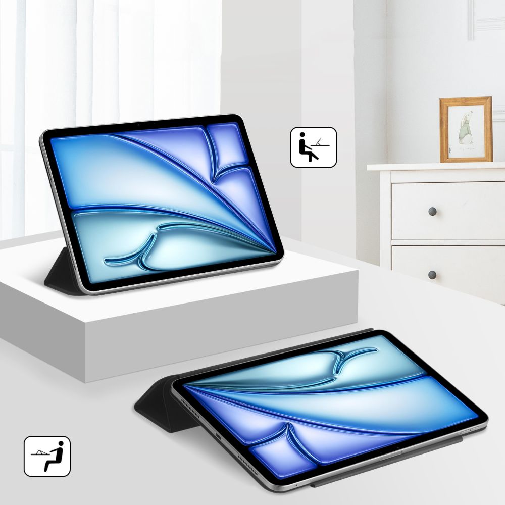 TECH-PROTECT SMARTCASE MAGNETIQUE IPAD AIR 10.9 4 / 5 / 2020-2022 / 11 6 / 2024 NOIR