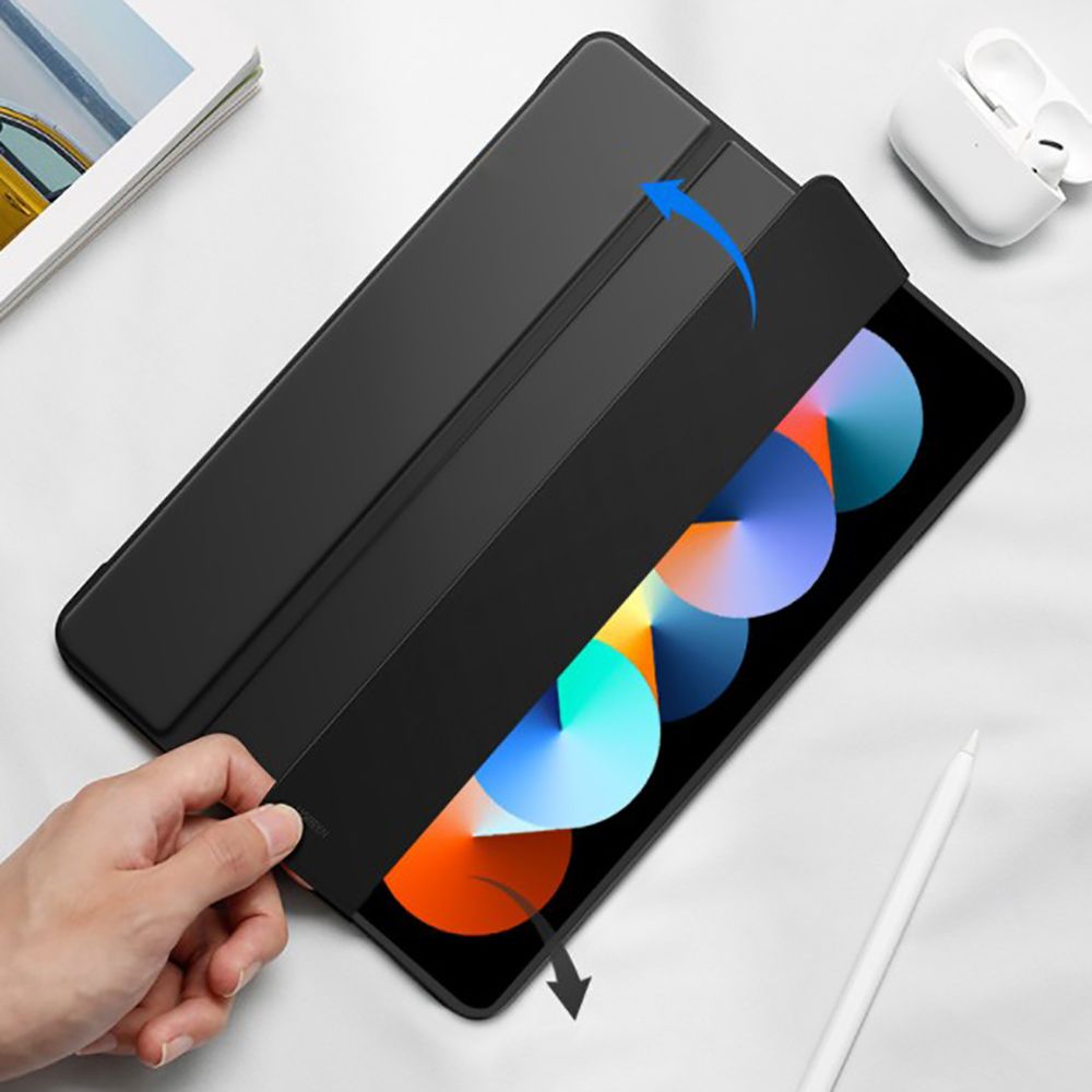 COUVERTURE / ÉTUI POUR XIAOMI REDMI PAD 10.6 TECH-PROTECT SMARTCASE NOIR