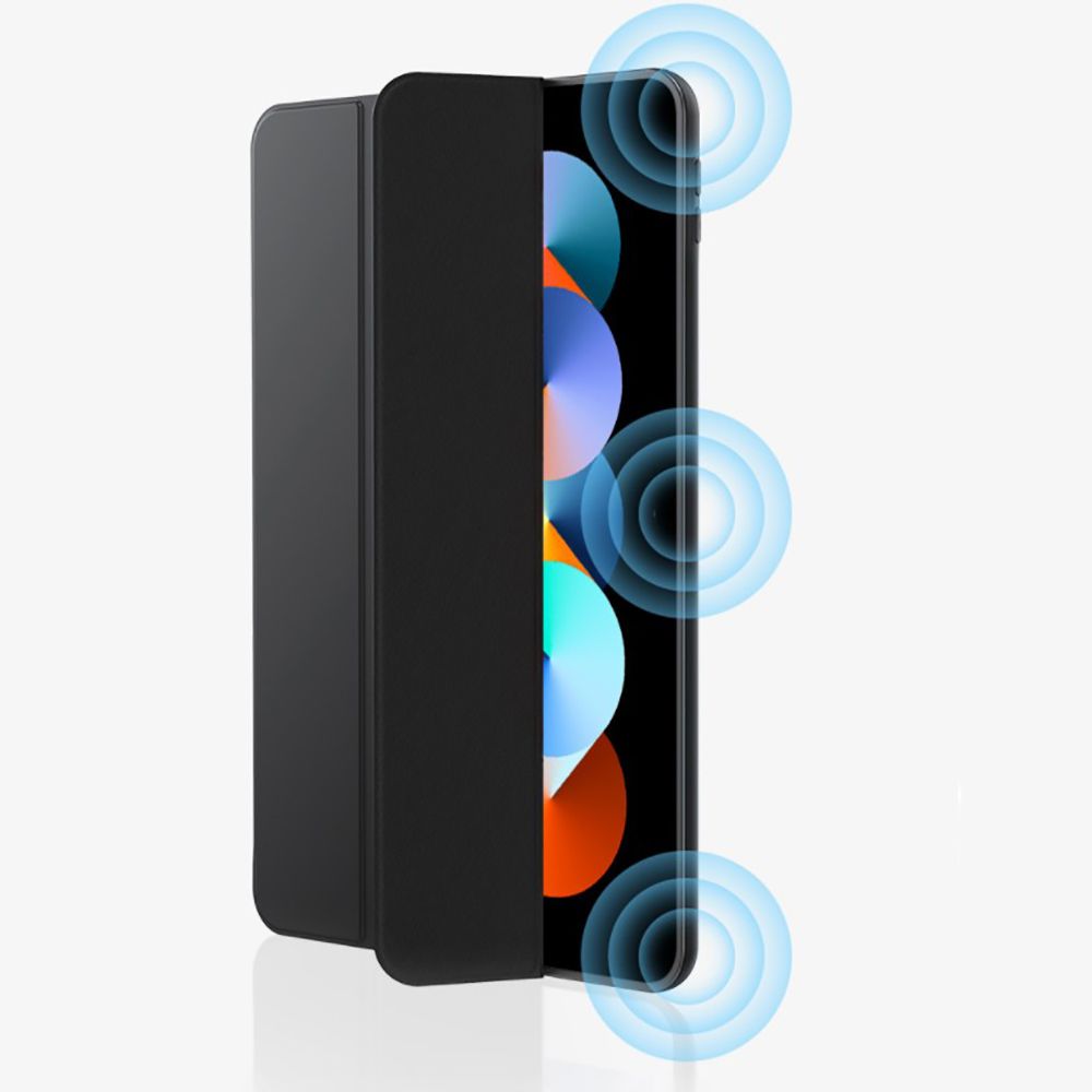COUVERTURE / ÉTUI POUR XIAOMI REDMI PAD 10.6 TECH-PROTECT SMARTCASE NOIR