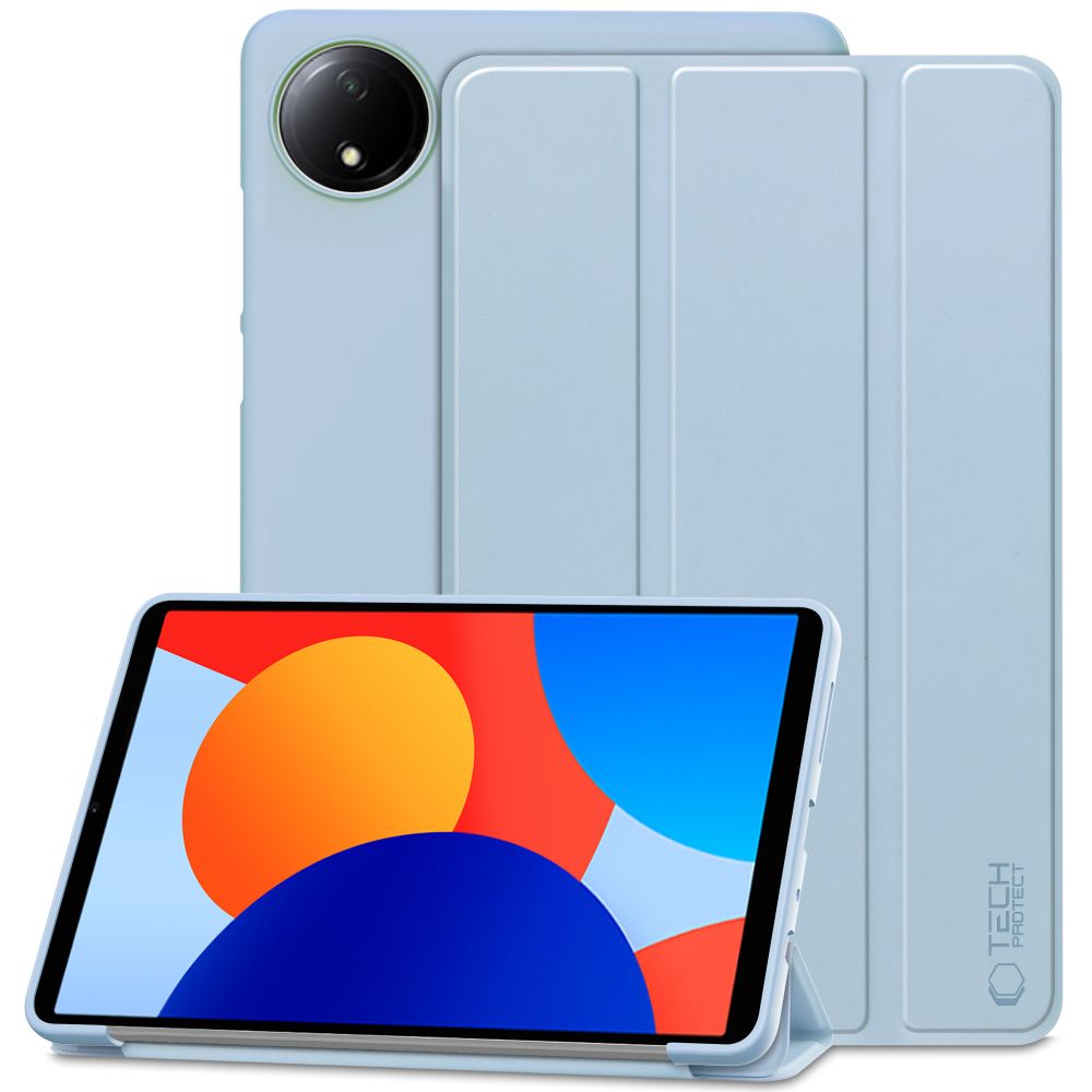 COUVERTURE TECH-PROTECT SMARTCASE XIAOMI REDMI PAD SE 8.7 BLEU CIEL
