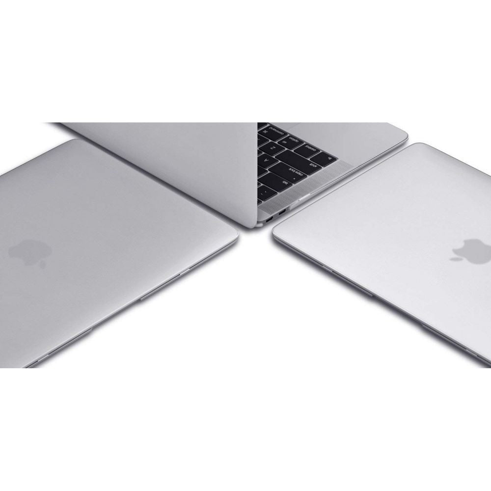 COQUE POUR MACBOOK AIR 13" M2 / M3 / 2022-2024 DOOP SMARTSHELL CRYSTAL CLEAR
