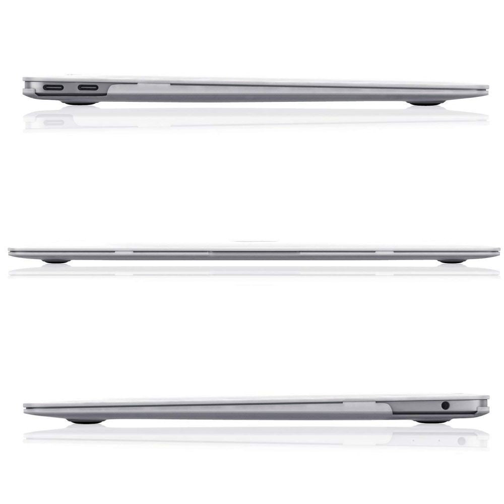 COQUE POUR MACBOOK AIR 13" M2 / M3 / 2022-2024 DOOP SMARTSHELL CRYSTAL CLEAR
