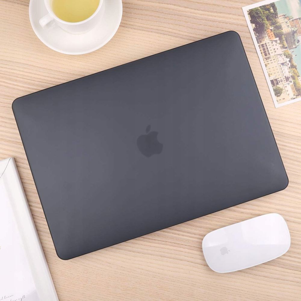 COQUE POUR MACBOOK AIR 15" M2 / M3 / M4 / 2023-2025 TECH-PROTECT SMARTSHELL NOIR MAT