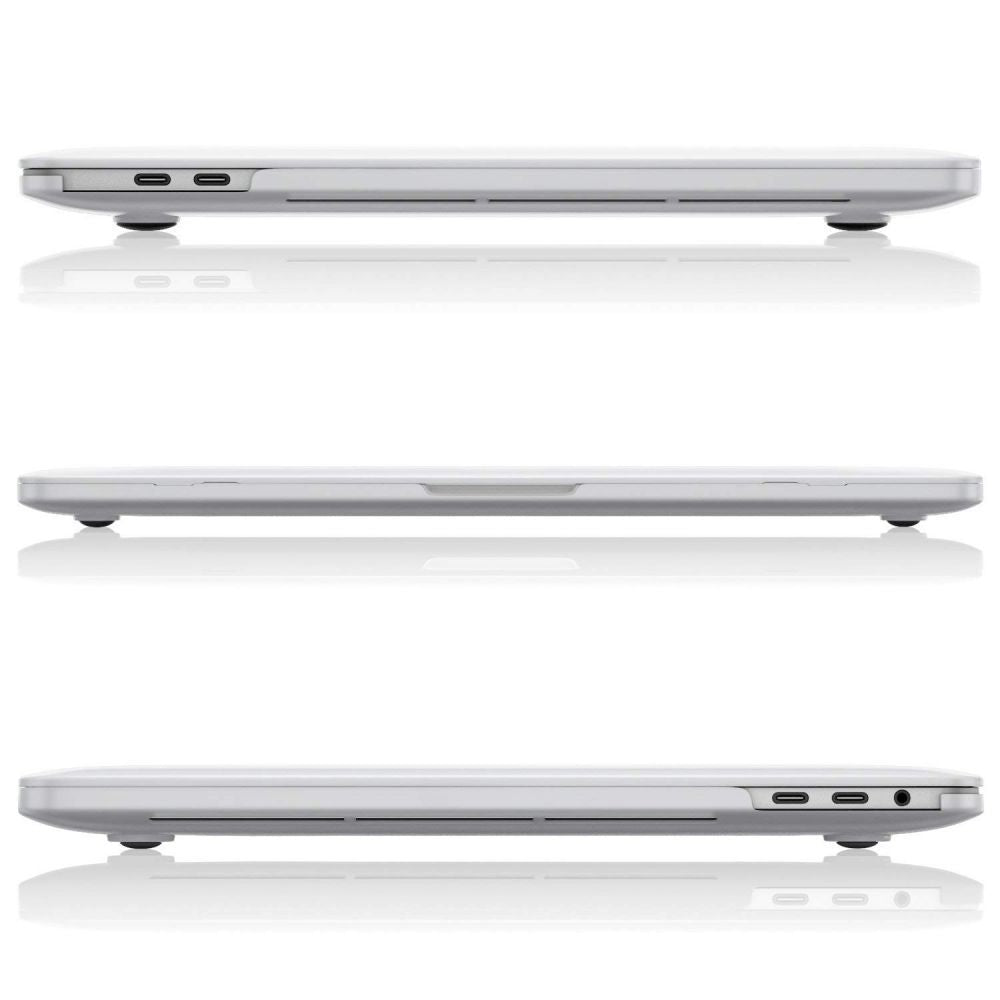 COQUE POUR MACBOOK PRO 13" 2016-2022 TECH-PROTECT SMARTSHELL CRYSTAL CLEAR