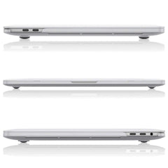COQUE POUR MACBOOK PRO 13" 2016-2022 TECH-PROTECT SMARTSHELL CRYSTAL CLEAR