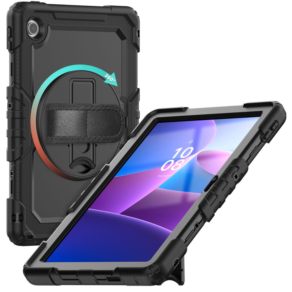 COUVERTURE TECH-PROTECT SOLIDE LENOVO TAB 10.1 TB-311 NOIR
