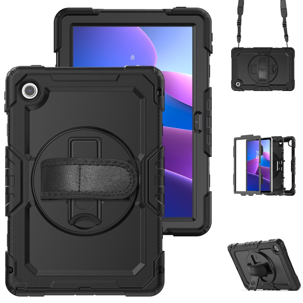 COUVERTURE TECH-PROTECT SOLIDE LENOVO TAB 10.1 TB-311 NOIR