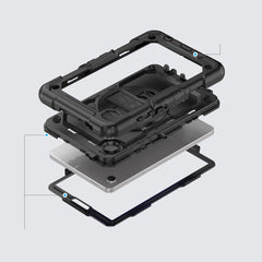 COUVERTURE / ÉTUI POUR SAMSUNG GALAXY TAB A9 8.7 X110 / X115 TECH-PROTECT SOLID360 NOIR