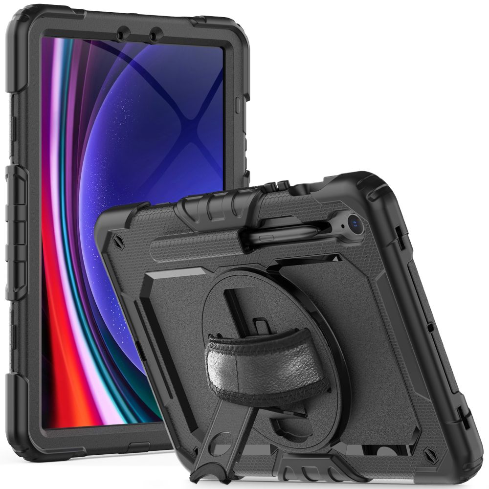 COUVERTURE / ÉTUI POUR SAMSUNG GALAXY TAB S9 FE / S10 FE 10.9 X510 / X516B / X520 / X526 TECH-PROTECT SOLID360 NOIR