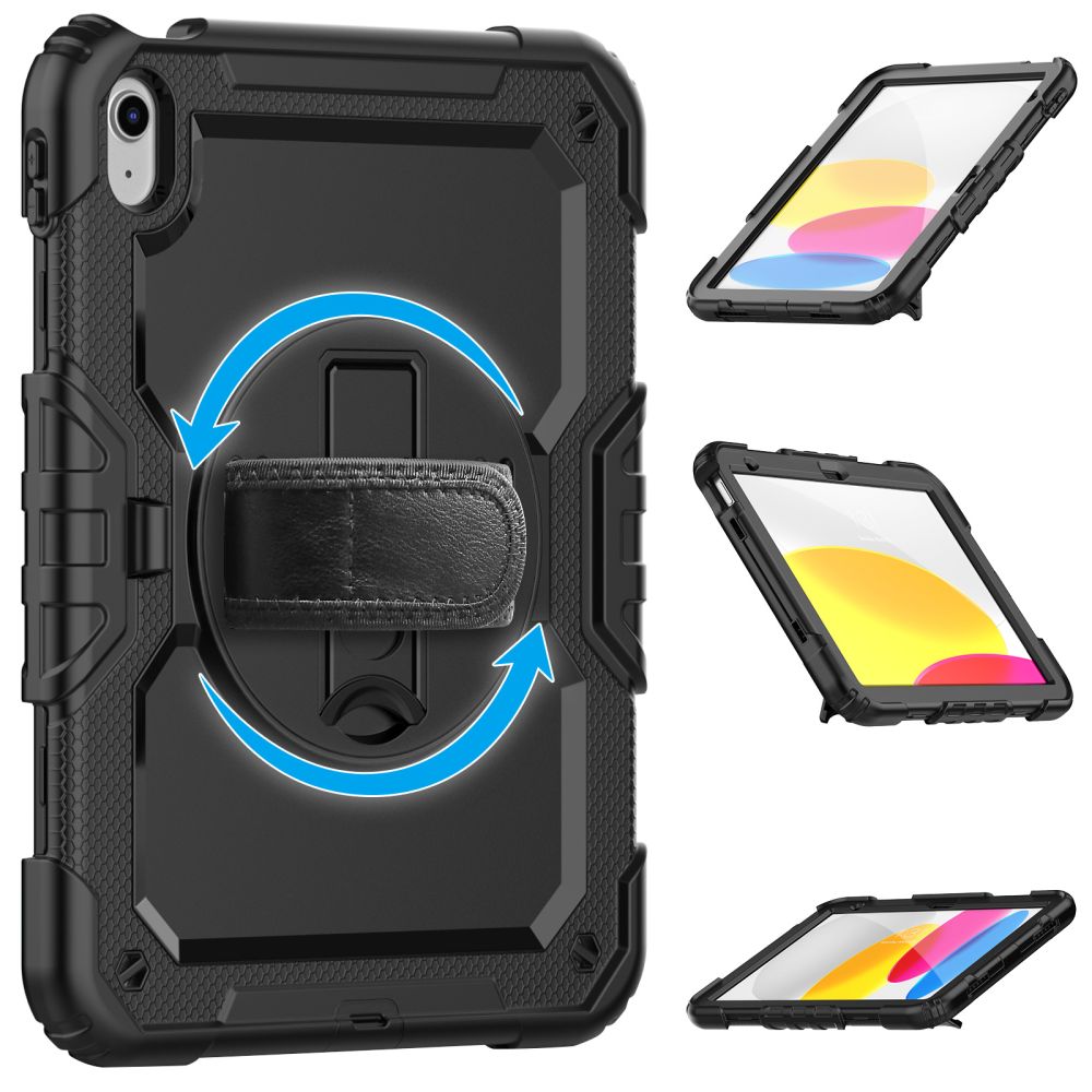 COUVERTURE / ÉTUI POUR IPAD 10,9” 10 / 2022 / 11” 11 / 2025 TECH-PROTECT SOLID360 NOIR